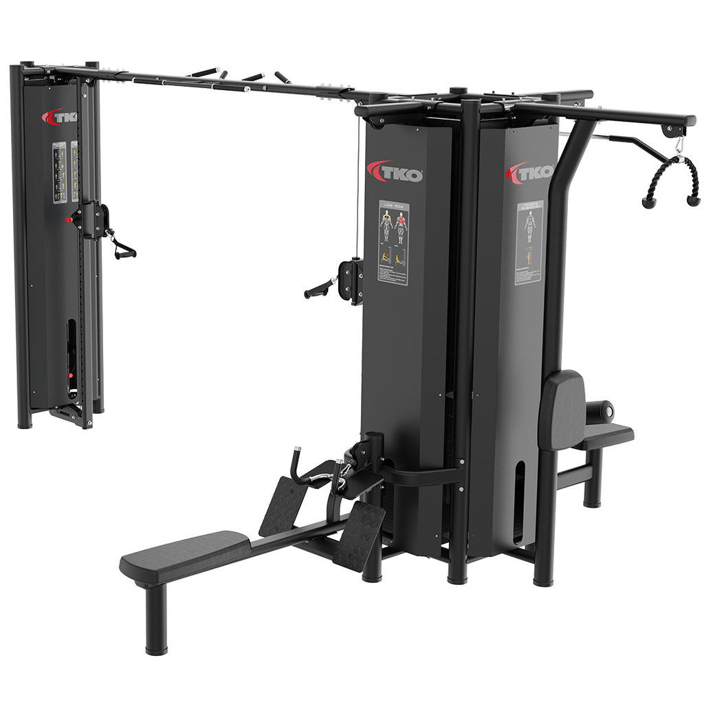 Signature 5-Stack Cable Machine – TKO Strength & Performance