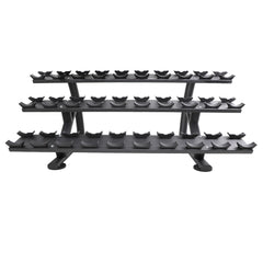 15 Pair Signature Dumbbell Saddle Rack