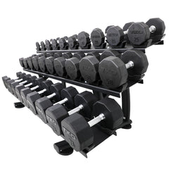 15 Pair Signature Dumbbell Saddle Rack