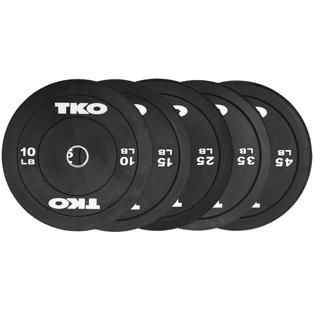 TKO RUBBER BUMPER PLATES – TKO Strength & Performance