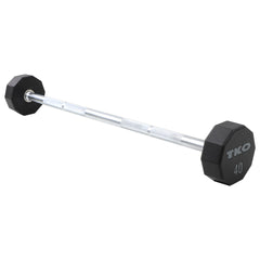 10-Sided Fixed Straight Bar 20-110 LB. Set  (Urethane)
