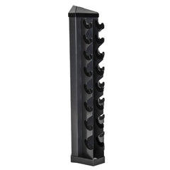 TKO 8 PAIR VERTICAL DUMBBELL RACK (Black)