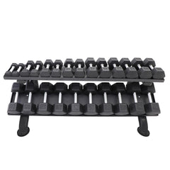 2-Tier Horizontal Dumbbell Rack