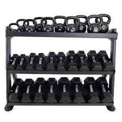 3-Tier Adjustable Tray Rack
