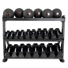 3-Tier Adjustable Tray Rack