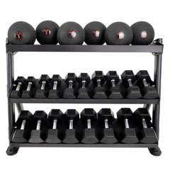 3-Tier Adjustable Tray Rack