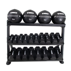 3-Tier Adjustable Tray Rack