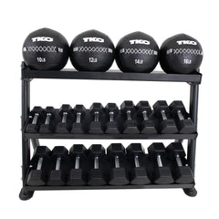 3-Tier Adjustable Tray Rack