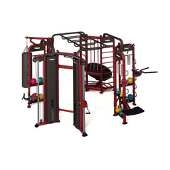 Stretching+Boxing+Rebounder+Cables Station