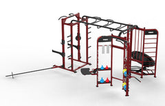 Stretching+Rebounder+Power Rack Station