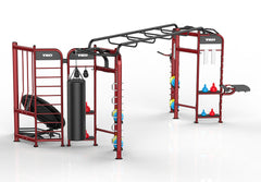 Stretching+Boxing+Rebounder Station