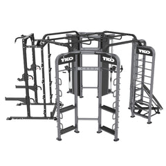 Functional Trainer+Rebounder+Stretch+Power Rack Station