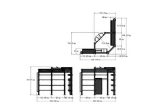 Corner Storage Suspension Bay