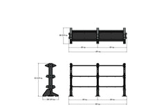 56" Double Storage Bay