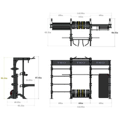 Half Rack W/Dual Storage