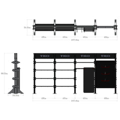 Quadruple Storage Bay