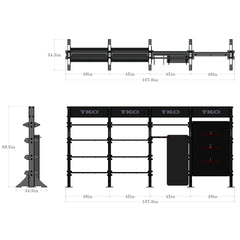 Quadruple Storage Bay