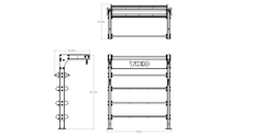 Single 72" Suspension Bay