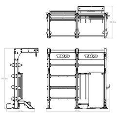 Free Standing Double Suspension Bay - STAMINA Package