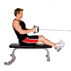 TKO Seated Row / Chinning Chrome Bar