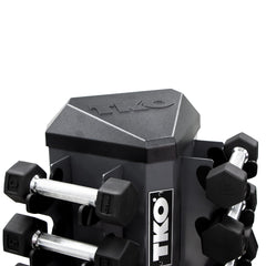 TKO 8 PAIR VERTICAL DUMBBELL RACK